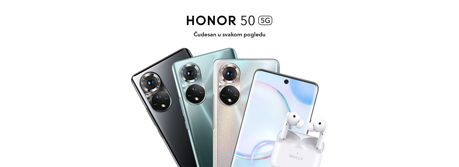 HONOR 50 5G s Google uslugama dostupan uz prednarudžbe i vrijedne poklone