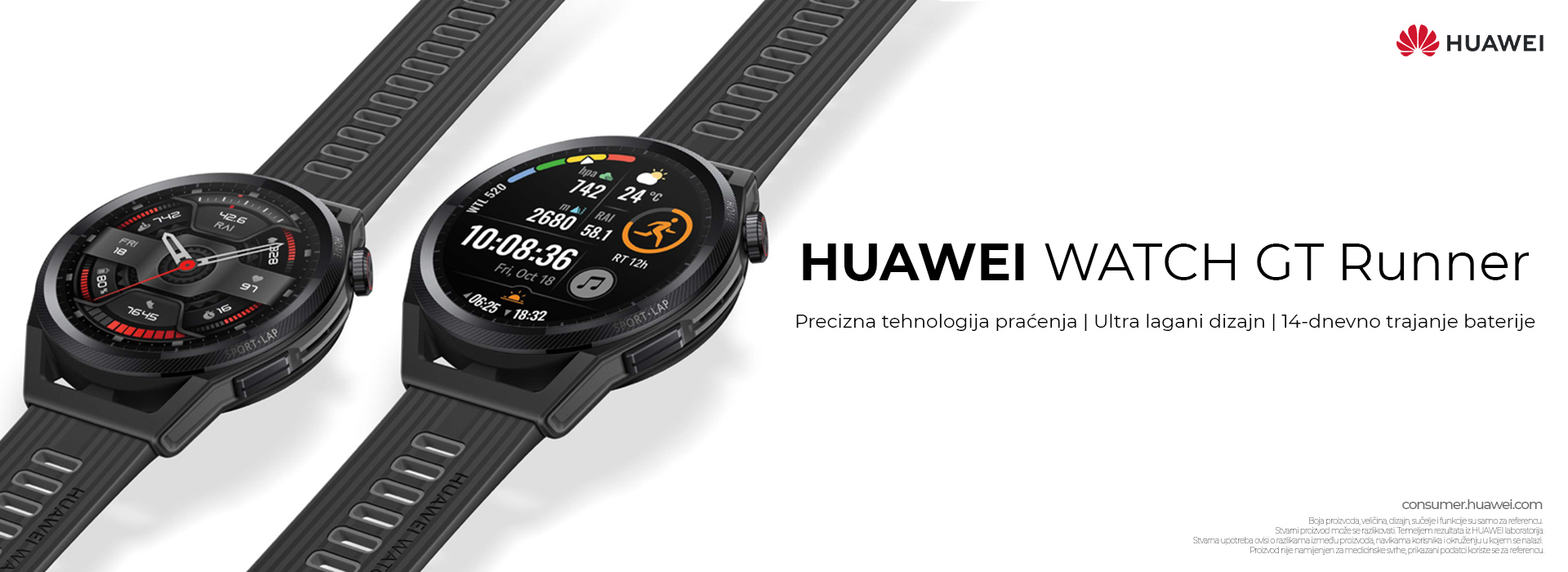 HUAWEI Watch GT Runner - Najbolji pametni sat za trkače