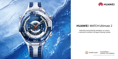 HUAWEI WATCH Ultimate 2 - luksuzni sat s podvodnom komunikacijom