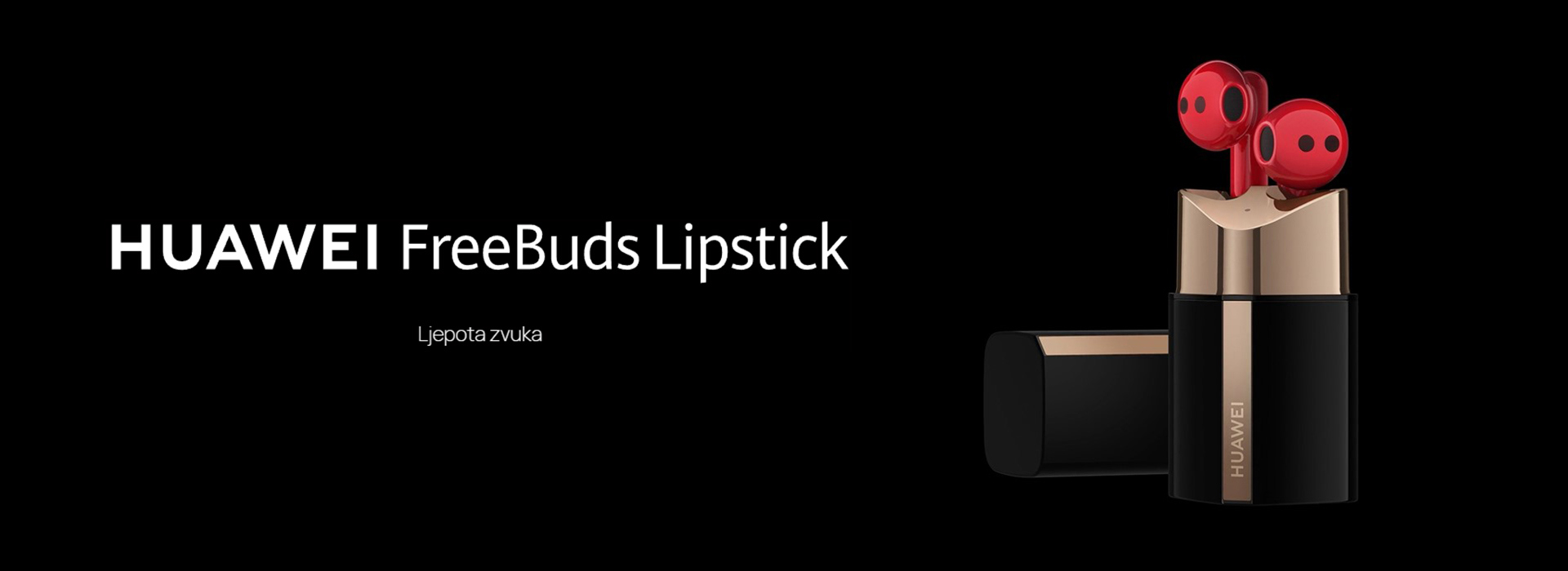 Upoznajte Huawei FreeBuds Lipstick – bežične slušalice u obliku ruža