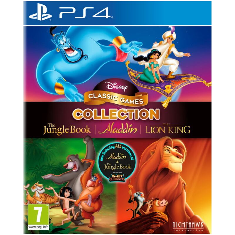 PS4 DISNEY CLASSIC GAMES COLLECTION: THE JUNGLE BOOK, ALADDIN & THE LION KING
