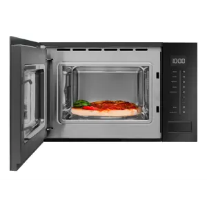 Amica ugradbena mikrovalna pećnica AMMB20WE2SGB X-TYPE, 20 litara,Grill crna (1191977) - slika 5