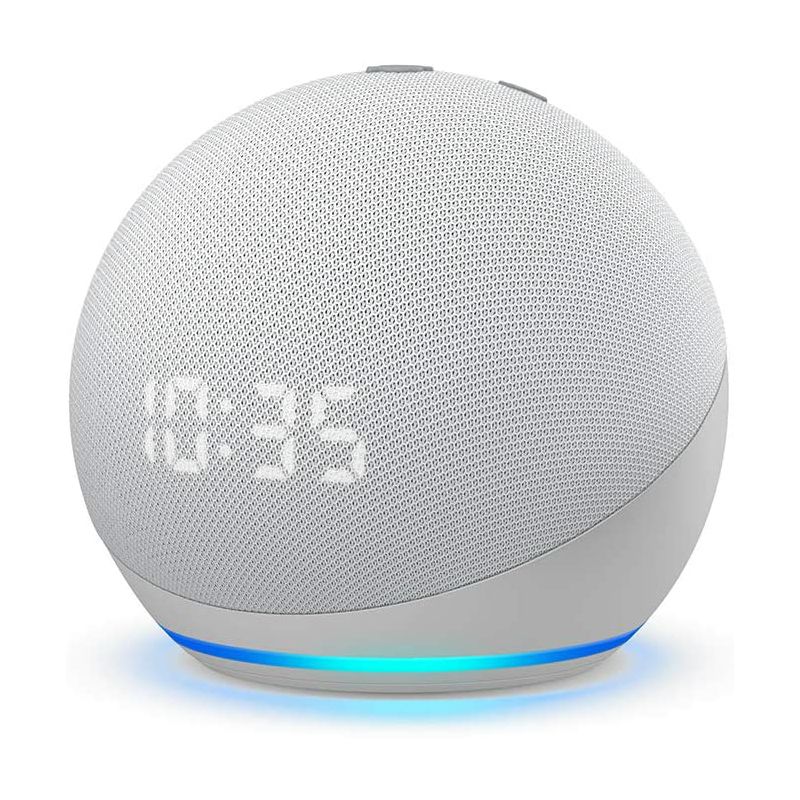 Bluetooth zvučnik AMAZON Echo Dot (4th Generation), sa satom, bijeli