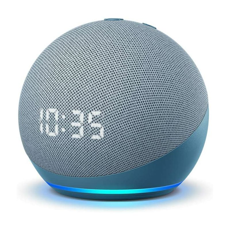 Bluetooth zvučnik AMAZON Echo Dot (4th Generation), sa satom,  plavi 