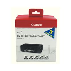 Canon tinta PGI-29 MBK/PBK/DGY/GY/LGY/C