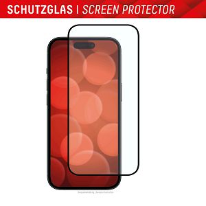 DISPLEX Zaštitno staklo Real Glass Full Cover za iPhone 15 Plus/15 Pro Max