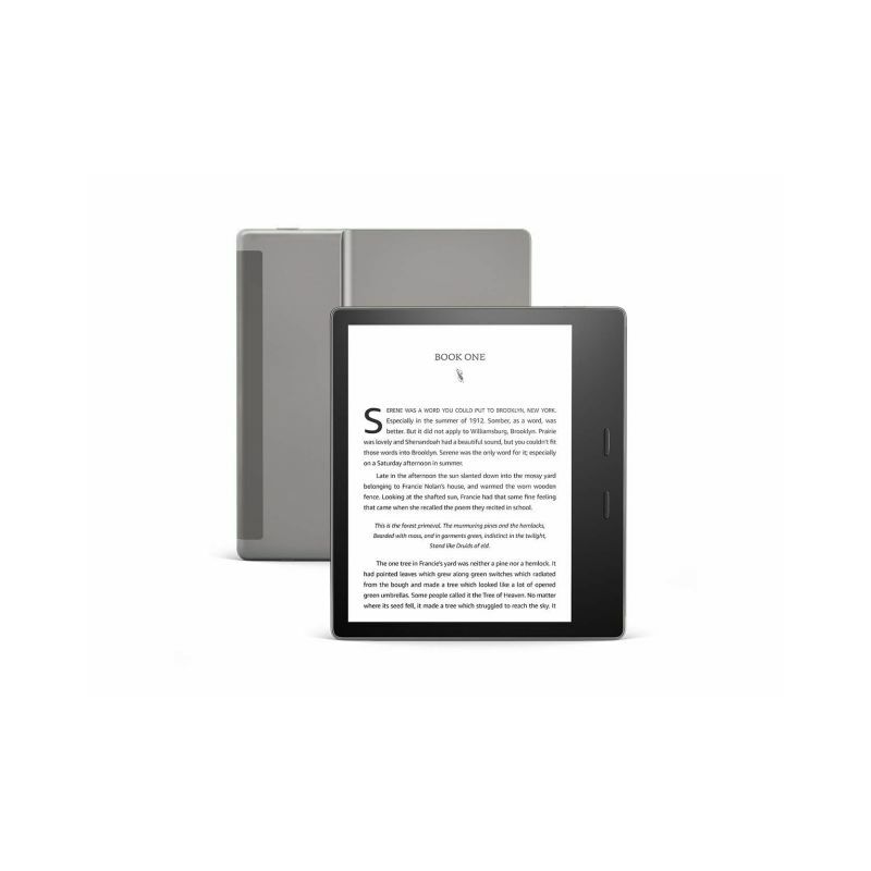 E-Book čitač AMAZON Kindle Oasis 2019, 7", Wi-Fi, 8GB, 300 dpi, sivo crni