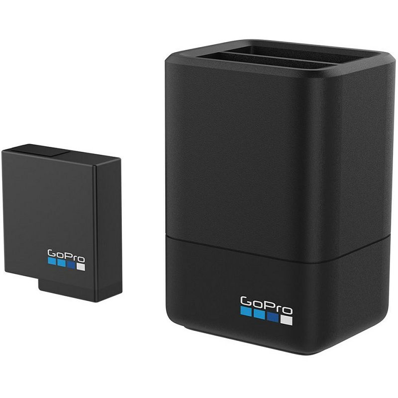 GoPro Dual Battery Charger + Battery (HERO7 Black / HERO6 Black / HERO5 Black / HERO 2018) 