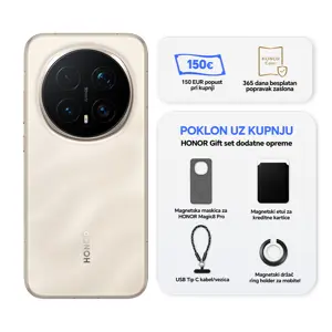 HONOR Magic8 Pro 12GB 512GB Sunrise Gold + POKLON uz prijavu