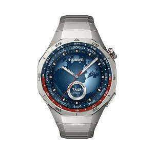 Huawei Watch GT5 Pro 46mm Titanium (Vili-B29M) + HUAWEI FreeBuds 5i Ceramic White