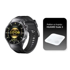 Huawei Watch GT6 Pro 46mm Black (Atum-B29F) + POKLON - slika 1
