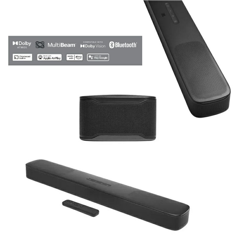 JBL Bar 5.0 MultiBeam projektor zvuka (Soundbar) 250W BT4.2, Dolby Atmos, crni