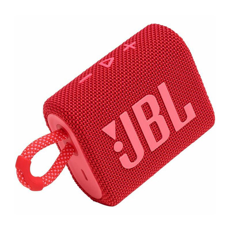 JBL Go 3 prijenosni zvučnik BT5.1, vodootporan IP67, crveni