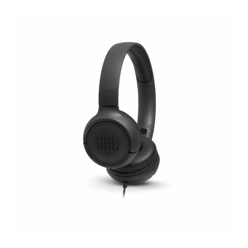 JBL Tune 500 naglavne slušalice s mikrofonom, crne
