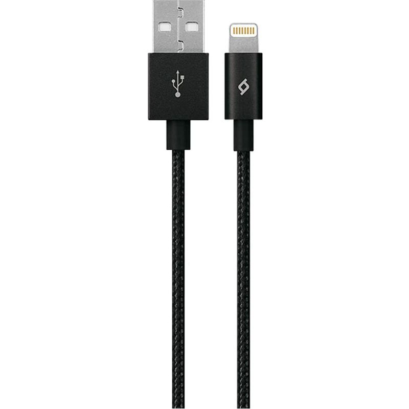 Kabel - Lightning to USB (1,00m) - Black - MFi - Alumi Cable