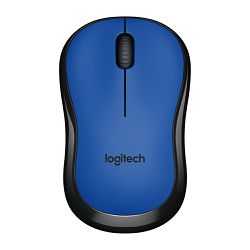 Logitech M220 Silent bežični optički miš, plava