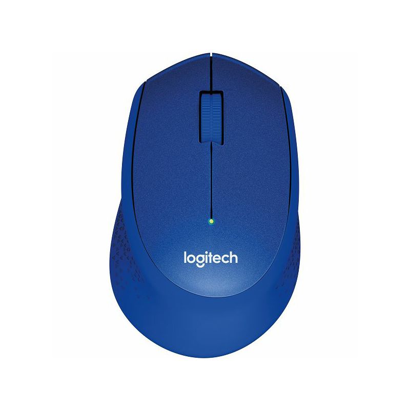 Logitech M330 Silent+ bežični optički miš, plava
