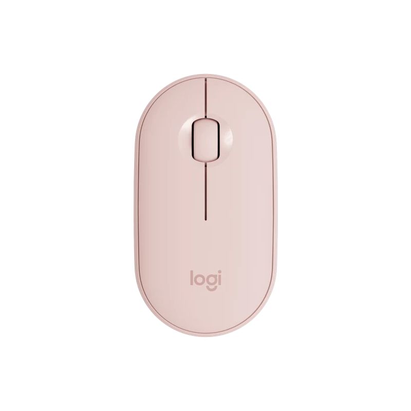 Logitech Pebble M350, bežični miš, rozi