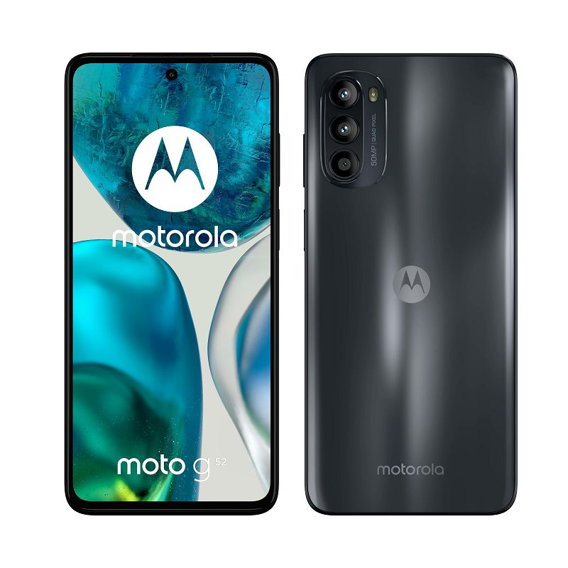 Mobitel Motorola G52, 6.6'', 4GB, 128GB, Charcoal Grey