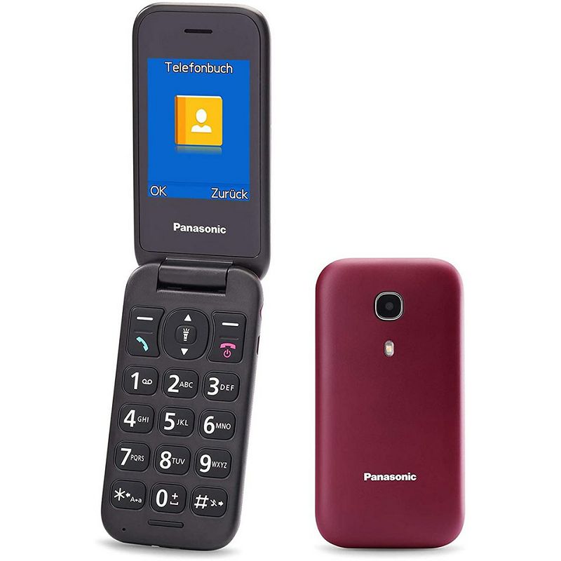 Mobitel Panasonic KX-TU400EXR, crveni