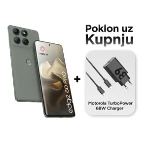 Motorola edge 60 pro 8 GB 256 GB PANTONE Shadow (green) + POKLON