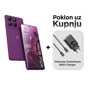 Motorola edge 60 pro 8 GB 256 GB PANTONE Sprakling Grape (purple) + POKLON