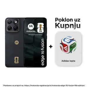 Motorola edge 70 fusion Fifa edition 8 GB 256 GB PANTONE Silhouette (black) + official Adidas lopta WorldCup 26 