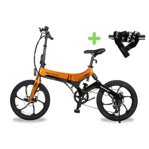 MS ENERGY eBike i20 Orange Black + SL-10