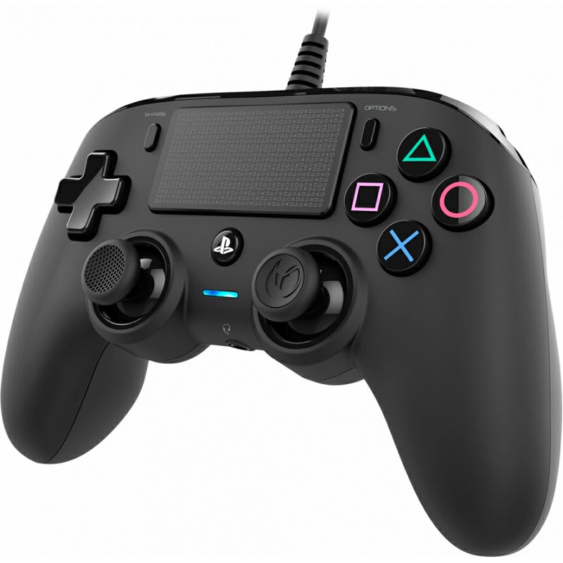 Nacon Ps4 Wired Compact Controller Black