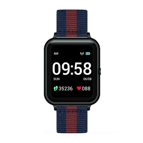Pametni sat Lenovo Smartwatch S2, Red/Blue Strip