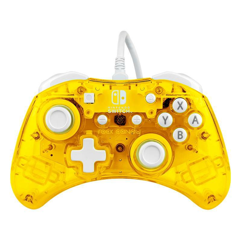 PDP NINTENDO SWITCH WIRED CONTROLLER ROCK CANDY MINI PINEAPPLE POP
