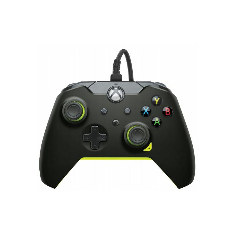 Kontroler PDP XBOX WIRED CONTROLLER BLACK - ELECTRIC (YELLOW)