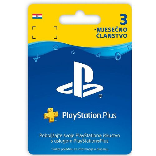 PlayStation Plus Card 90 Days Hanger