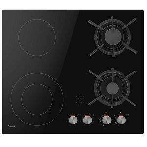 Ploča za kuhanje Amica VG 6022, staklokeramika, crna