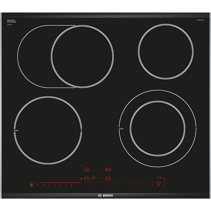 Ploča za kuhanje Bosch PKN675DP1D, staklokeramika