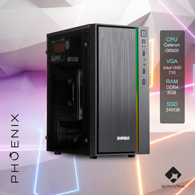 Računalo Phoenix SPARK Z-144 Intel Celeron G6900/8GB DDR4/SSD 240GB