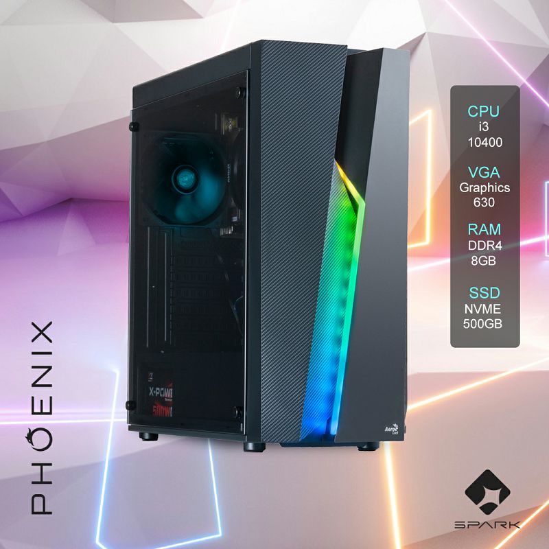 Računalo Phoenix SPARK Z-156 Intel i3-10100/8GB DDR4/NVME SSD 500GB