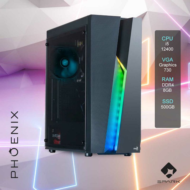 Računalo Phoenix SPARK Z-165 Intel i5-12400/16GB DDR4/NVME SSD 500GB
