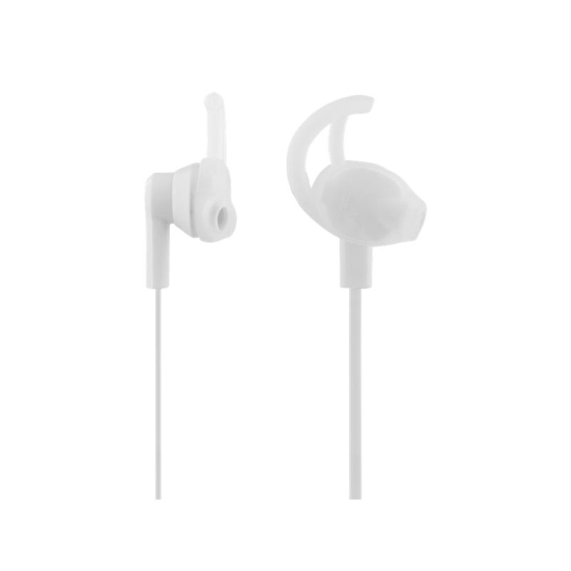 Slušalice STREETZ HL-W101, stay-in-ear headset, 1-button remote, 3.5mm, microphone, white