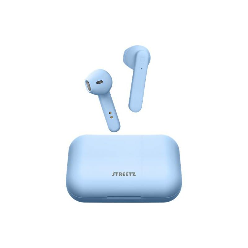 Slušalice STREETZ TWS-107, mikrofon, Bluetooth, TWS, plave
