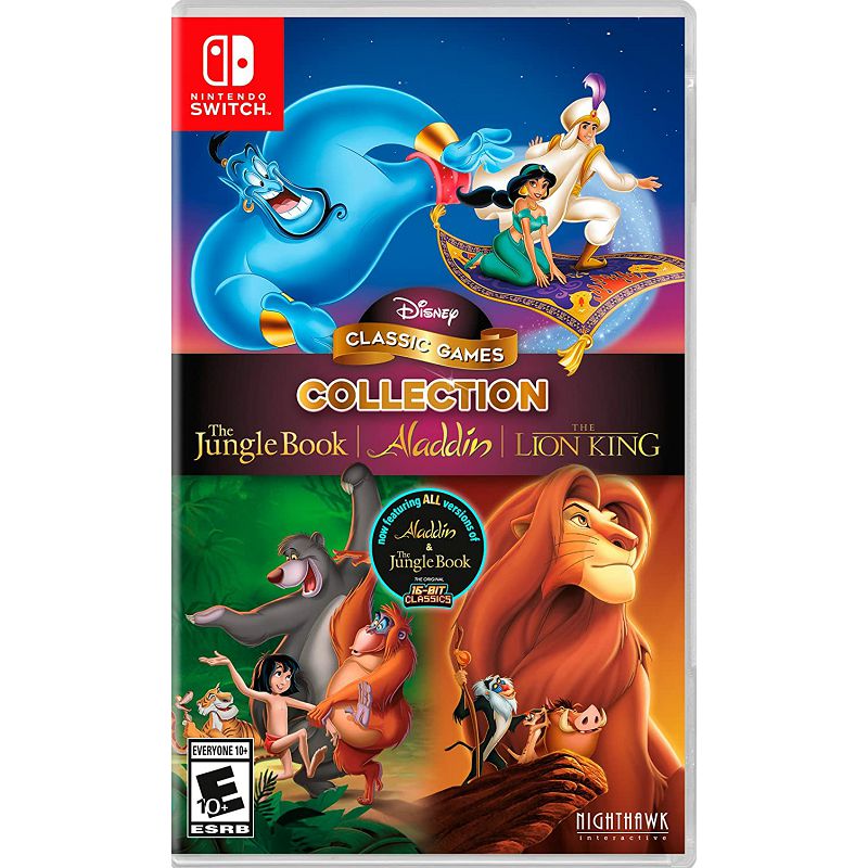 SWITCH DISNEY CLASSIC GAMES COLLECTION: THE JUNGLE BOOK, ALADDIN & THE LION KING