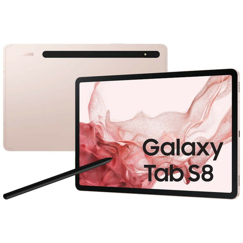 Tablet Samsung Galaxy Tab S8 WiFi, 11.0'', 128GB, Pink Gold