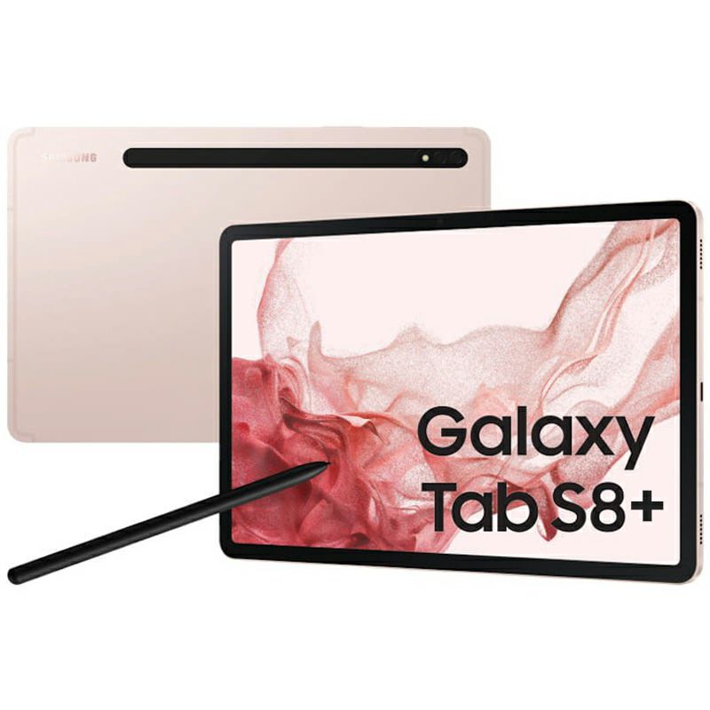 Tablet Samsung Galaxy Tab S8+ WiFi, 12.4'', 128GB, Pink Gold