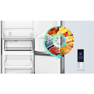 TCL Hladnjak RP409BIE0EU kombinirani inox - slika 17
