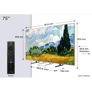 TCL NXTVISION TV 75" 75A400 PRO Google TV - slika 3