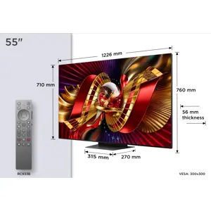 TCL SQD-Mini LED TV 55" 55C8L Google TV - slika 5