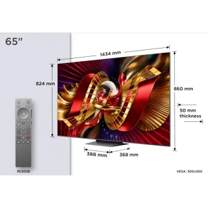 TCL SQD Mini-LED TV 65" 65C8L Google TV - slika 6
