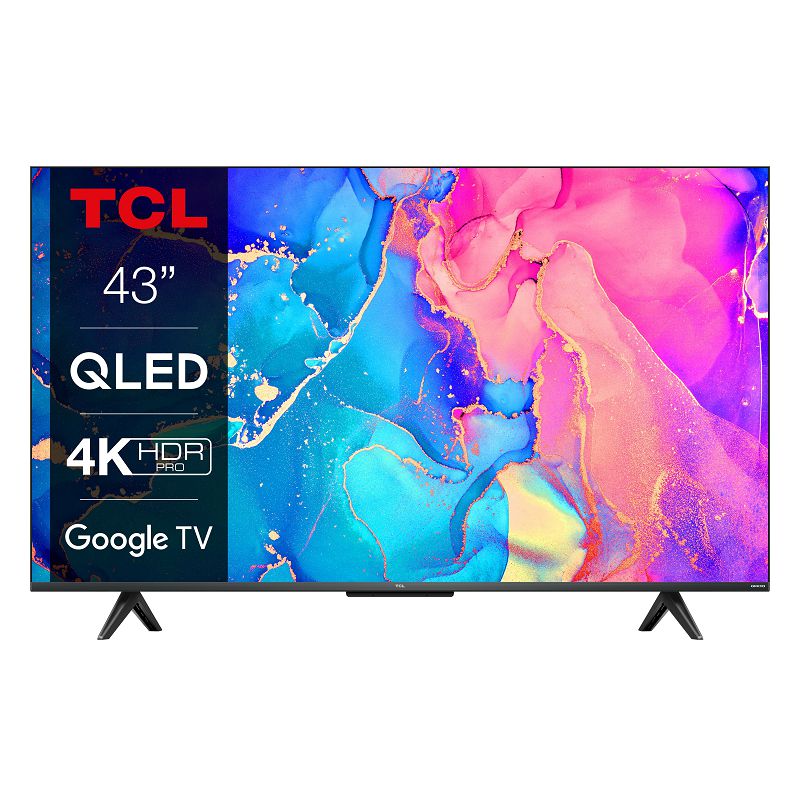 Televizor TCL QLED TV 43" 43C635, Google TV