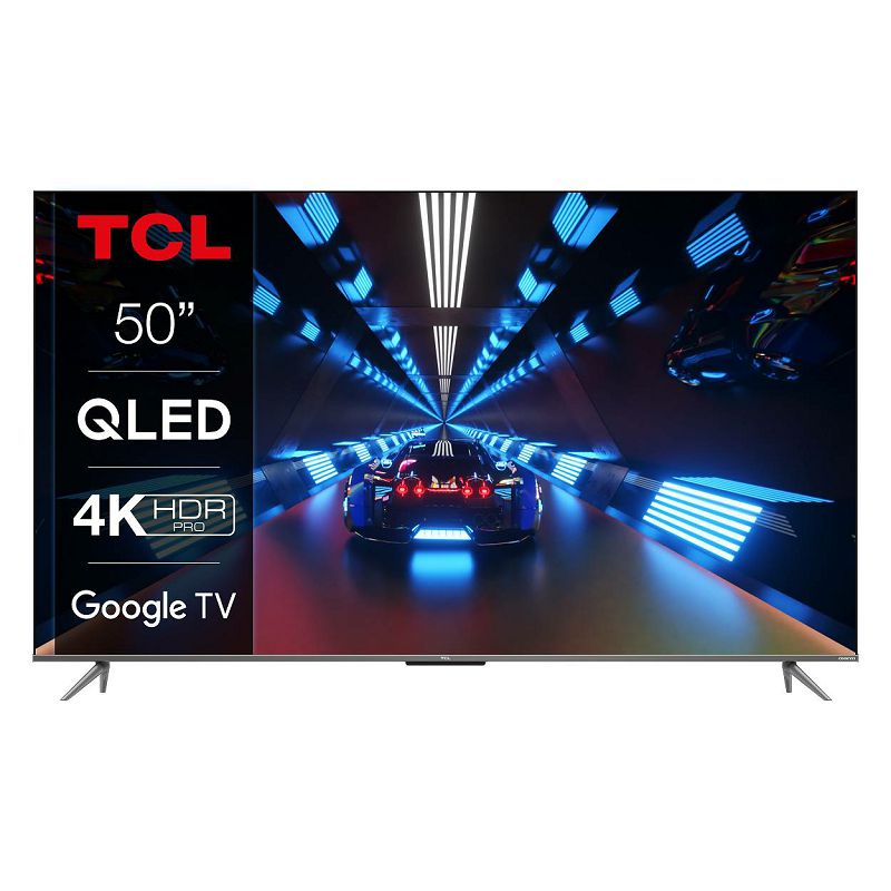 Televizor TCL QLED TV 50" 50C735, Google TV