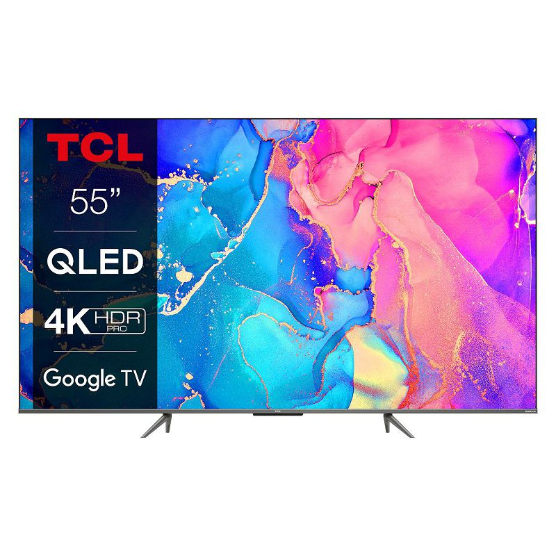 Televizor TCL QLED TV 55" 55C635, Google TV